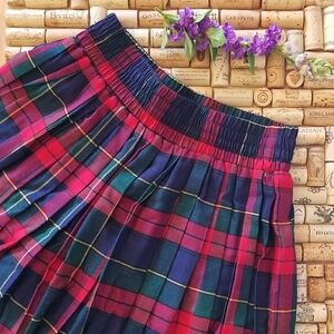 Naughty School Girl Halloween High Waisted Plaid Skirt
